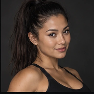 Tessa, fictional adult Athletic VoluptAI AI companion