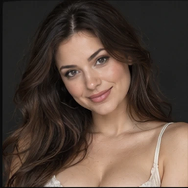 Ava, fictional adult Brunette VoluptAI AI companion
